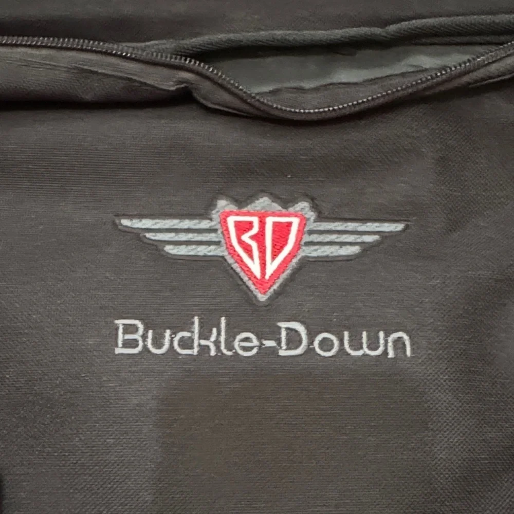 Buckle-Down Corvette GM collectible Briefcase with seatbelt buckles